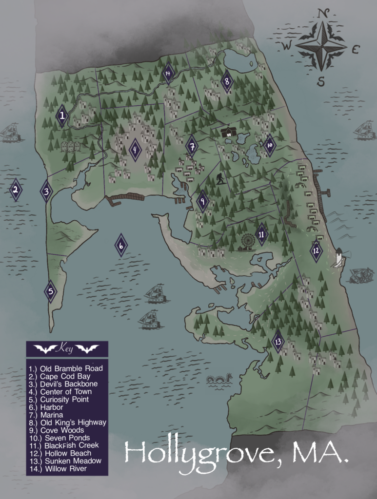 Map of Hollygrove